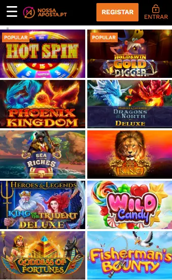 Acesso via atalho móvel CASINO NOSSA APOSTA
